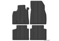 Tapis en caoutchouc Gledring adaptés à Dacia Bigster Full Hybrid 155 2024- (profil en T 4 pièces + support de montage