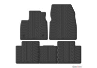 Tapis en caoutchouc Gledring adaptés à Renault Scénic V E-Tech 2024- (profil en T 5 pièces)