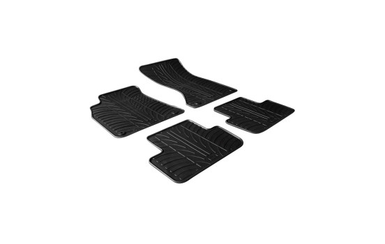 Tapis en caoutchouc pour Audi A4 2008-2015 & A5 Sportback 20
