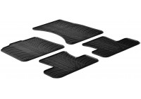 Tapis en caoutchouc pour Audi Q5 2008- (T-Design 4 pièces)