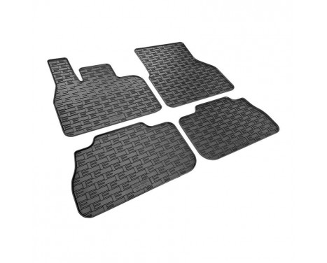 Tapis en caoutchouc pour BMW iX (I20) 2021- (4 pièces + système de montage), Image 2