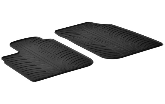 Tapis en caoutchouc pour Dacia Logan Furgon/Pick-Up 2005- (T-Design 4 pièces)
