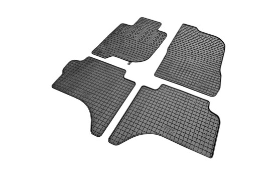 Tapis en caoutchouc pour Fiat Fullback Double Cab 2016- & Mitsubishi L200 (Triton) Double Cab 2015, Image 2