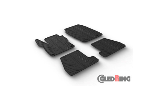 Tapis en caoutchouc pour Ford Focus 3/5 portes + ST 2015- (4 pièces), Image 2