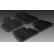 Tapis en caoutchouc pour Honda Civic 5 portes 2006- 2011 (T-Design 4 pièces), Vignette 2