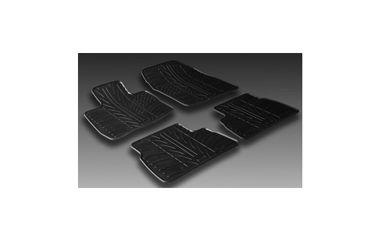 Tapis en caoutchouc pour Honda Civic 5 portes 2006- 2011 (T-Design 4 pièces), Image 2