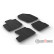 Tapis en caoutchouc pour Honda Civic Diesel 2012- (T-Design 4 pièces + clips de montage), Vignette 2