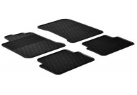 Tapis en caoutchouc pour Renault Laguna III à partir de 2007 (G-Design 4 pièces)