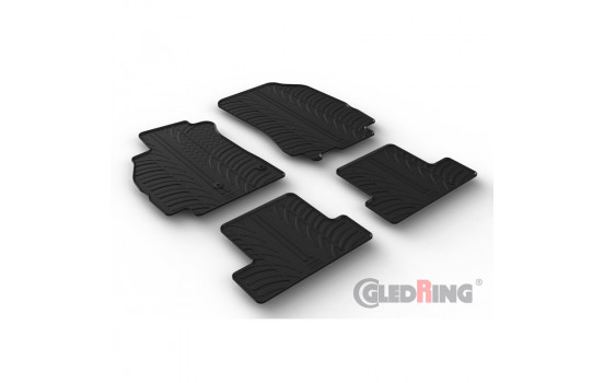 Tapis en caoutchouc pour Renault Megane III HB 5 portes 2008-2015