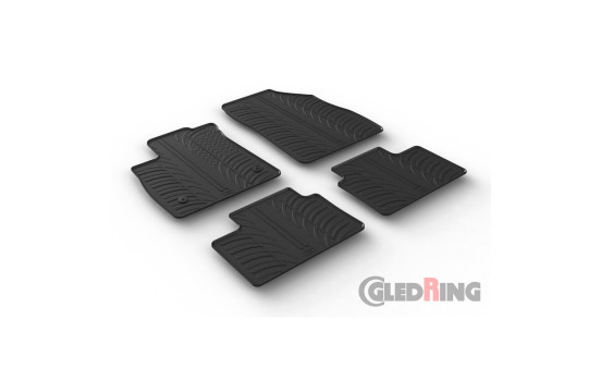 Tapis en caoutchouc pour Renault Talisman Sedan 3/2016- (4 pièces), Image 2