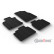 Tapis en caoutchouc pour Toyota Camry (XV7) 2018- (T-Design 4 pièces + clips de montage), Vignette 2