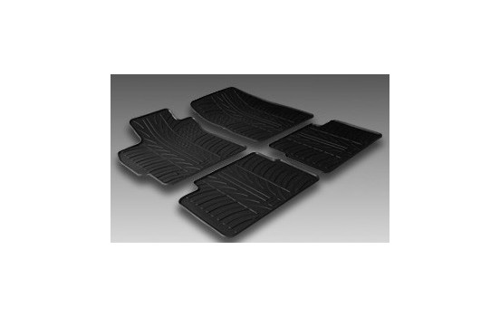 Tapis en caoutchouc pour Toyota Yaris 5 portes 2011- (T-Design 4 pièces), Image 2