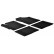 Tapis en caoutchouc pour Toyota Yaris 5 portes 2011- (T-Design 4 pièces)