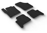 Tapis en caoutchouc pour Volkswagen e-Up / Skoda e-Citigo / Seat e-Mii 2019- (4 pièces)