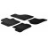Tapis en caoutchouc pour Volkswagen Golf V 2003-2008 / Jetta 4 pièces