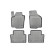 Tapis en caoutchouc pour Volkswagen Sharan / Seat Alhambra 2010+