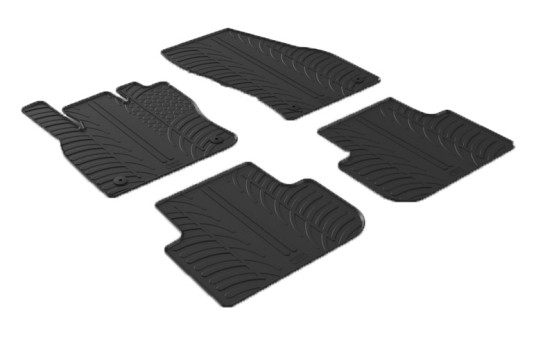 Tapis en caoutchouc pour Volkswagen Tiguan 4/2016-
