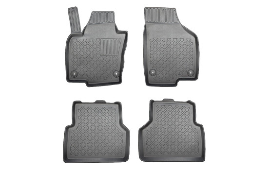 Tapis en caoutchouc pour Volkswagen Tiguan I 2007-2016