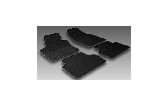 Tapis en caoutchouc pour Volkswagen Touareg 2010- (G-Design 4 pièces), Image 2