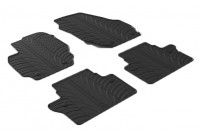 Tapis en caoutchouc pour Volvo V70/XC70 2007- 4 pièces