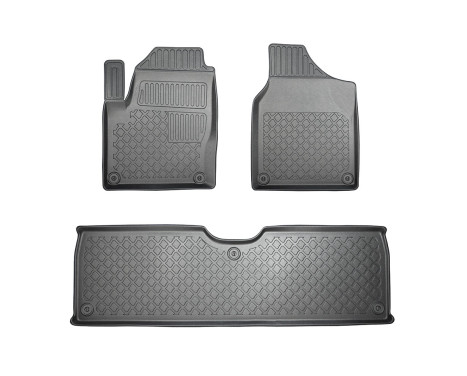 Tapis en caoutchouc pour VW Sharan 1995-2010 / Seat Alhambra 1995-2010 / Ford Galaxy 1995-2006