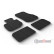 Tapis en caoutchouc sur mesure pour BMW iX1 (U11) 2022- (profilé en T 4 pièces)