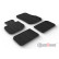 Tapis en caoutchouc sur mesure pour BMW iX1 (U11) 2022- (profilé en T 4 pièces), Vignette 2