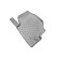 Tapis en caoutchouc sur mesure pour Ssangyong Rexton II (Y400) 11.2017- / Ssangyong Musso pick-up 07.20, Vignette 3