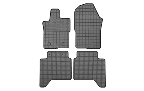 Tapis en caoutchouc sur mesure pour Volkswagen Amarok 2022- & Ford Raptor II 2022- (4 pièces)
