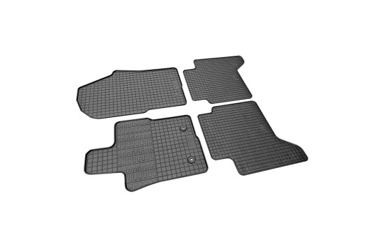 Tapis en caoutchouc sur mesure pour Volkswagen Amarok 2022- & Ford Raptor II 2022- (4 pièces), Image 2