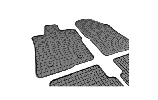 Tapis en caoutchouc sur mesure pour Volkswagen Amarok 2022- & Ford Raptor II 2022- (4 pièces), Image 3