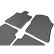 Tapis en caoutchouc sur mesure pour Volkswagen Amarok 2022- & Ford Raptor II 2022- (4 pièces), Vignette 4