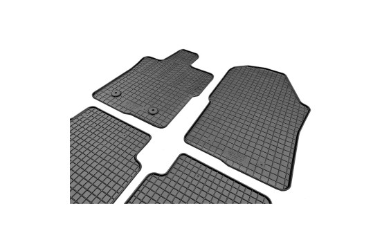 Tapis en caoutchouc sur mesure pour Volkswagen Amarok 2022- & Ford Raptor II 2022- (4 pièces), Image 4