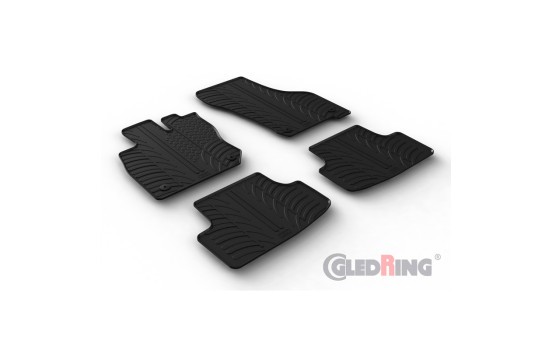 Tapis en caoutchouc sur mesure pour Volkswagen Golf VIII eTSI 2020 - (profil T 4 pièces), Image 2