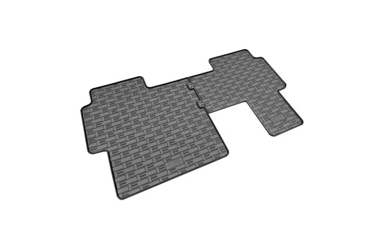 Tapis en caoutchouc sur mesure pour Volkswagen ID.Buzz Bus 2022- (2ème rangée) (2 pièces), Image 4
