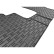 Tapis en caoutchouc sur mesure pour Volkswagen ID.Buzz Cargo 2022- (2 pièces), Vignette 4