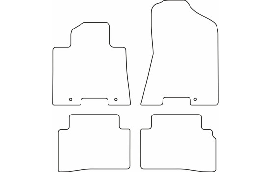 Tapis Velour adapté pour Hyundai Tucson 2015-, Image 2
