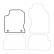 Tapis voiture Gauche Avant Ford Focus 2002-2004 1 pièce, Vignette 3
