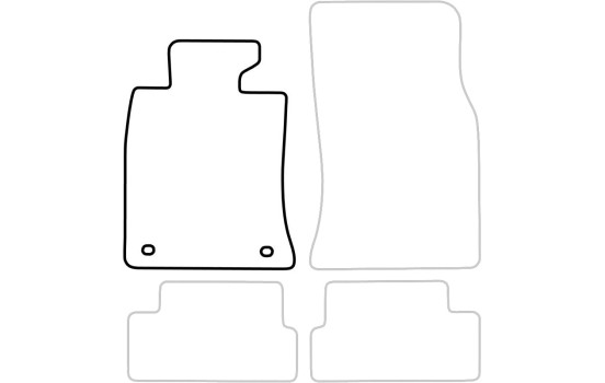 Tapis voiture Gauche Avant New Mini R56 2007-2013 1 pièce, Image 3