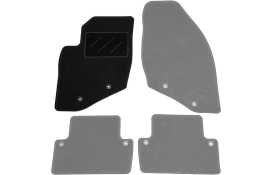 Tapis voiture Gauche Avant Volvo V70 / XC70 2001-2007 1 pièce
