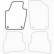 Tapis voiture gauche pour Nissan Juke 2010-2014 1 pièce, Vignette 3