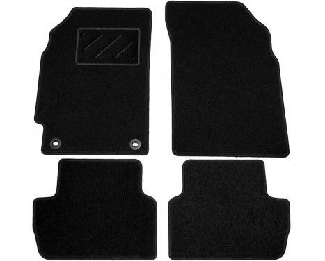 Tapis voiture pour Chevrolet Spark 2010-2012 4 pièces