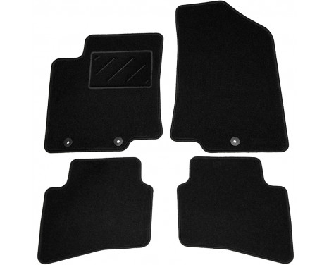 Tapis voiture pour Kia Rio 2012-4 pièces