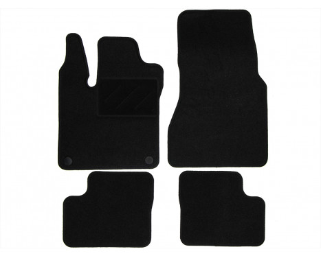 Tapis voiture pour Renault Twingo III 2014-4 pièces