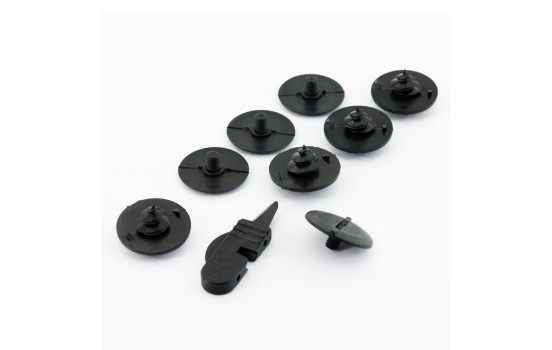 Clips universels pour tapis 'StyleFit' - 4 pièces pour 2 tapis