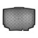 Tapis de coffre 'Design' adapté pour Skoda Fabia IV HB 2021- (Plancher de chargement bas)