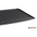 Tapis de coffre adapté pour MG ZS 2017- sauf EV (plancher de chargement haut et bas), Vignette 3