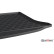 Tapis de coffre adapté pour Volvo V40 2012- (sauf D2/D3/D4 Euro6 2018-) (Plancher de chargement bas), Vignette 4