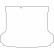 Tapis de coffre en velours adapté à Volkswagen ID.4 2020- (Plancher de chargement bas), Vignette 9