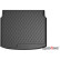 Tapis de coffre Gledring Rubbasol (caoutchouc) adapté à la MG ZS II 2024- (plancher de chargement variable haut), Vignette 2